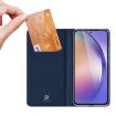 Samsung Galaxy A55 5G DUX DUCIS Skin Pro Series Flip Leather Phone Case Blue - 3