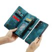 Samsung Galaxy S24 5G CaseMe 008 Leather Phone Case (Blue) - 5