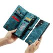 Samsung Galaxy S24 Ultra 5G CaseMe 008 Leather Phone Case Blue - 5
