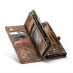 Samsung Galaxy S24 Ultra 5G CaseMe 008 Leather Phone Case (Brown) - 3