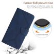 Samsung Galaxy Xcover 7 5G Blue Leather Phone Case - 4