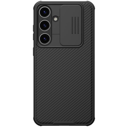 Samsung Galaxy S24+ 5G NILLKIN Black Mirror Pro Series Camshield PC Phone Case - 1