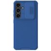 Samsung Galaxy S24 5G NILLKIN Black Mirror Pro Series Camshield PC Phone Case Blue - 1