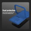 Samsung Galaxy S24 5G NILLKIN Black Mirror Pro Series Camshield PC Phone Case Blue - 5