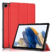 Samsung Galaxy Tab A9 Plus 3-folding Leather Smart Tablet Case - Red - 1