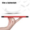 Samsung Galaxy Tab A9 Plus 3-folding Leather Smart Tablet Case - Red - 6