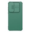 NILLKIN Black Mirror Pro Series Camshield PC Phone Case for Samsung Galaxy A55 - Green - 1