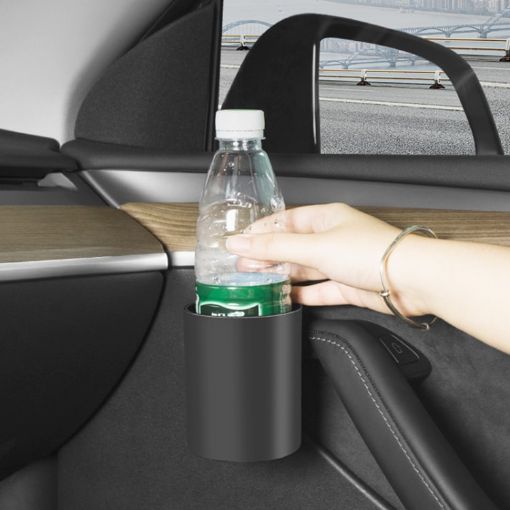 Tesla Model Y/3 4pcs Car Door Cup Holder Set - 1