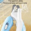 Pet Nail Clipper Dogs And Cats LED Fingernail Trimmers (Light Coffee) - 5