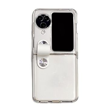 OPPO Find N3 Flip TPU Transparent Phone Case - Hinge Buckle - 1