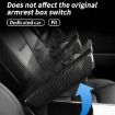 Tesla Model 3/Y Center Console Armrest Box Carbon Fiber Pattern Cover - 5