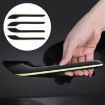 Tesla Model 3/Y 4pcs Car Door Handle Luminous Sticker Set - 1