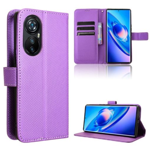 Blackview A200 Pro Leather Phone Case - Purple - 1