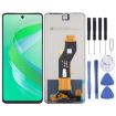 Infinix Smart 8 X6525 LCD Screen with Digitizer Assembly - 1