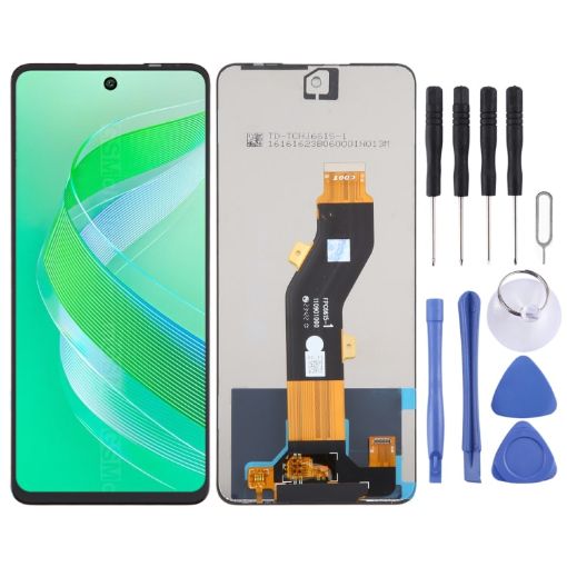 Infinix Smart 8 X6525 LCD Screen with Digitizer Assembly - 1