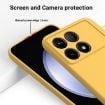 Yellow Silicone Phone Case for Xiaomi Poco X6 Pro 5G/Redmi K70E - 4