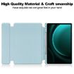 Samsung Galaxy Tab S9 FE+ Smart Leather Case with Keyboard - Sky Blue - 4