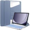 Samsung Galaxy Tab A9+ 360 Rotation Smart Leather Case with Keyboard - 1
