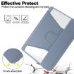 Samsung Galaxy Tab A9+ 360 Rotation Smart Leather Case with Keyboard - 5
