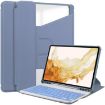 Samsung Galaxy Tab S9+ 360 Rotation Smart Leather Case with Keyboard - 1