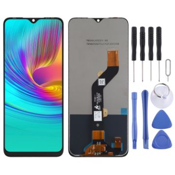 Tecno Spark 8C TFT LCD Screen with Digitizer - Full Assembly - 1