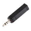3.5mm to 6.35mm Stereo Jack Adaptor - Black - 2