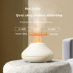DQ705 Volcanic Flame Aroma Diffuser Essential Oil Lamp - Black - 5