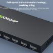 AIMOS AM-KM804 USB 8 In 4 Out Switch - USB Switch for Multiple Devices - 7