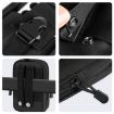 HAWEEL Hiking Belt Waist Bag Outdoor Sport Motorcycle Bag Black - 4