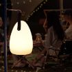 16 Colors LED Night Light with Handle Hanging Lantern USB Rechargeable Table Lamp - 8