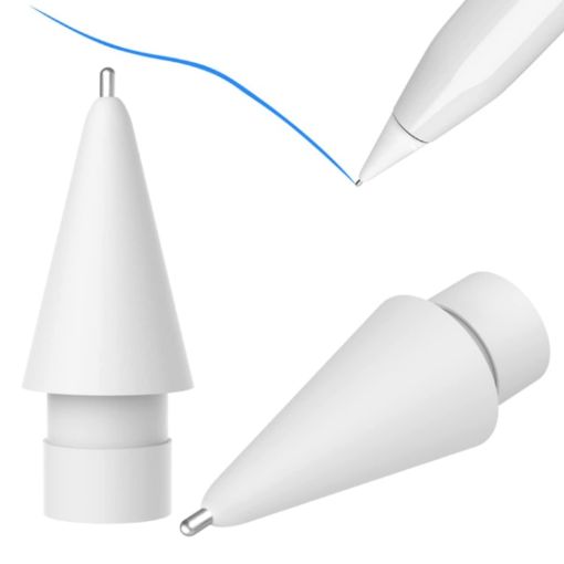 Apple Pencil Metal Tip - White - 1