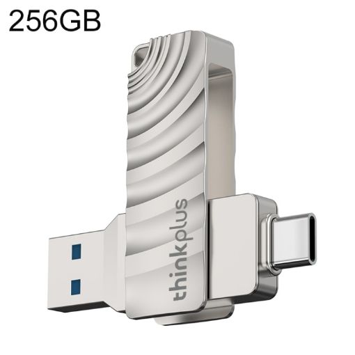 Lenovo Thinkplus MU232 USB 3.2 + USB-C Dual Head Flash Drive 256GB - 1