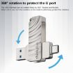 Lenovo Thinkplus MU232 USB 3.2 + USB-C Dual Head Flash Drive 128GB - 6
