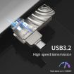 Lenovo Thinkplus MU232 USB 3.2 + USB-C Dual Head Flash Drive 128GB - 7