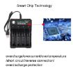 BMAX 18650 4.2V Lithium Battery USB Charger - 4 Slot (Colorful Box) - 5