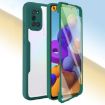 Samsung Galaxy A21s Acrylic + TPU 360 Shockproof Case (Red) - 2