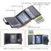 Baellerry RFID Anti-Theft Card Wallet Aluminum Shell Holder - 5
