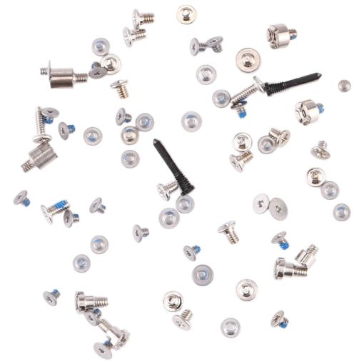 iPhone 11 Pro Max Black Screws and Bolts Set - Complete - 1