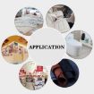 50mmx50m Double-sided Fiberglass Grid Sticky Adhesive Mesh Tape - 6