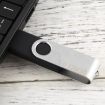 128GB Twister USB 3.0 Flash Disk USB Flash Drive - Black - 8