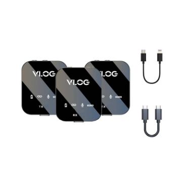 M18 Wireless Microphone Collar Clip - Type-C+8Pin - 1