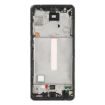 Samsung Galaxy A52 Middle Frame Bezel Plate - Black - 2