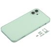 Green Back Housing Cover with SIM Card Tray & Side Keys & Camera Lens for iPhone 12 - 2