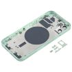 Green Back Housing Cover with SIM Card Tray & Side Keys & Camera Lens for iPhone 12 - 3