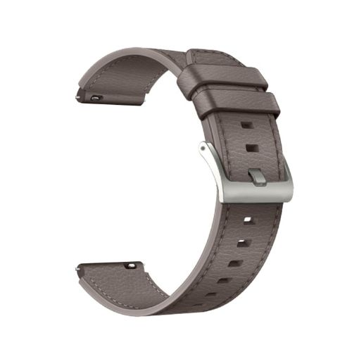 Grey Leather Watch Band for Huawei Watch GT2 Pro - 1