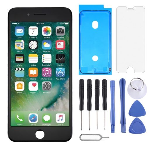 TFT LCD Screen for iPhone 8 with Digitizer Full Assembly - Black - 1
