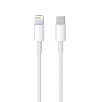 Picture of USB-C/Type-C 3.1 Male to 8 Pin Male Data Cable, Cable Length: 1m (White)