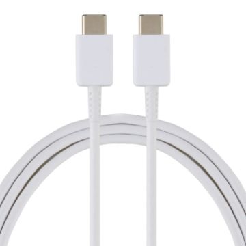 Picture of 33W 6A USB-C/Type-C Male to USB-C/Type-C Male Fast Charging Data Cable for Samsung Galaxy Note 10, Cable Length: 1m (White)