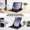 Samsung Galaxy Tab A9+ Leather Case with Keyboard - 7