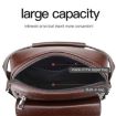 WEIXIER D244 Men Shoulder Bag Large Capacity Business Retro Messenger Bag - 4